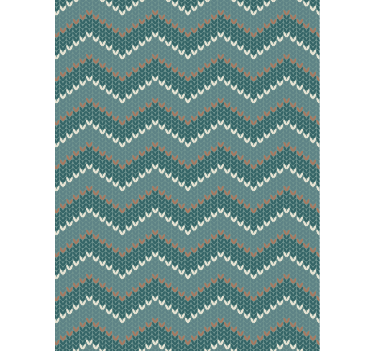 Tapety do obývačky modrá imitácia prírodných vlákien - Tenstickers