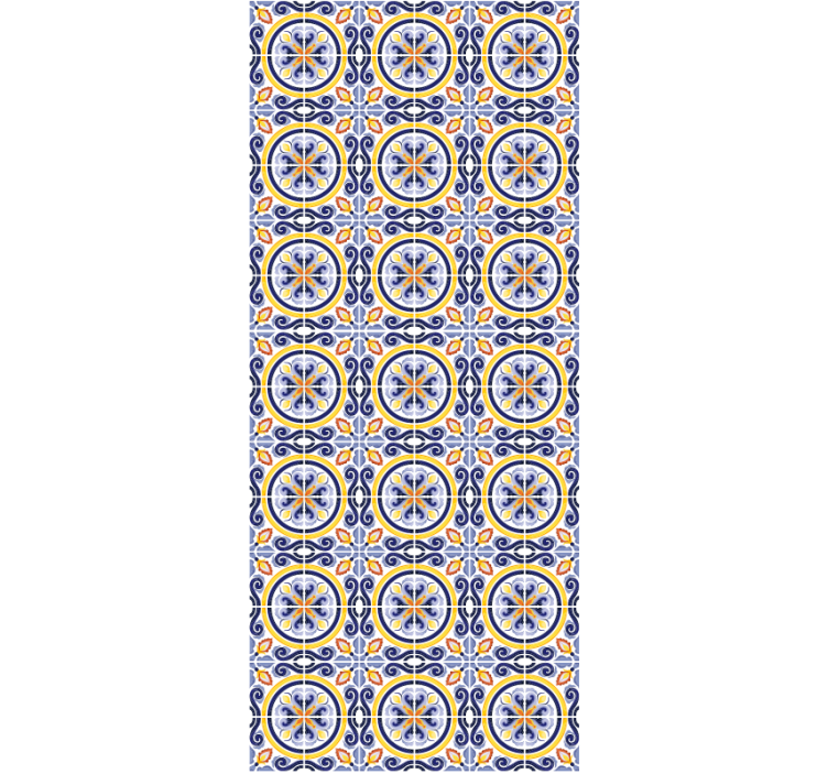 Tapety do kuchyne letné dlaždice - Tenstickers