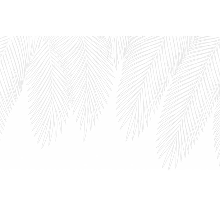 Tapety do spálne neutrálne palmy - Tenstickers