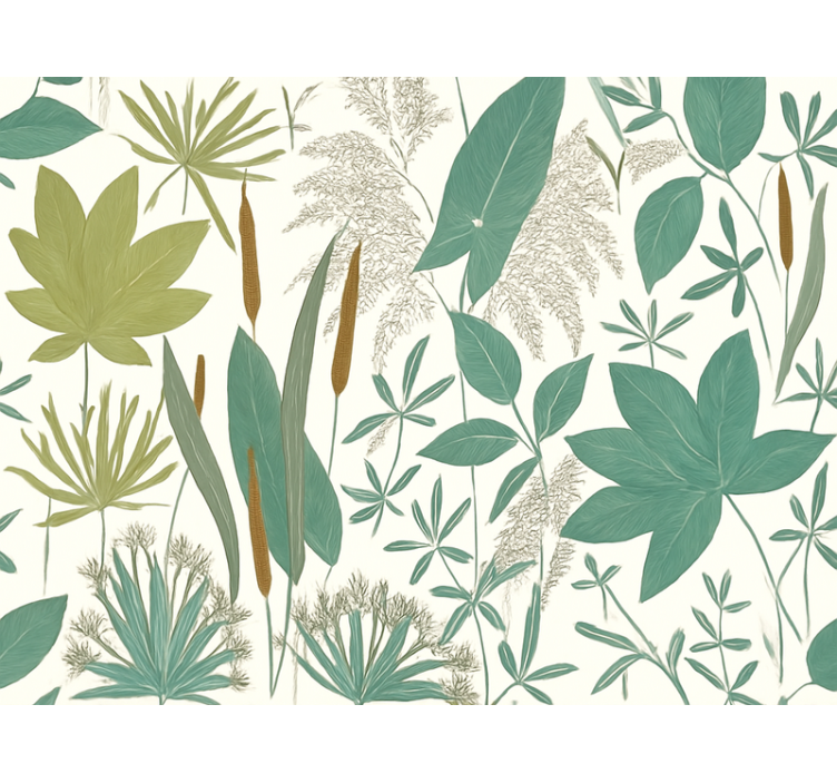 Tapety do obývačky tropická džungľa - Tenstickers