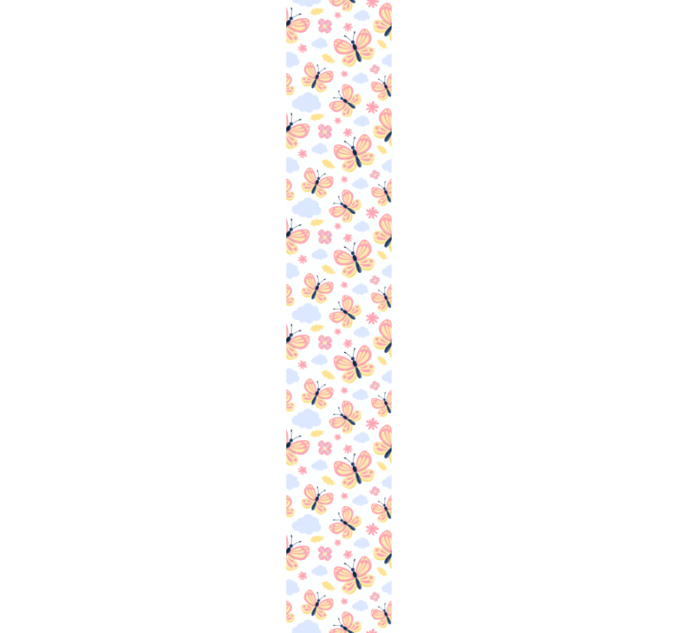 Motýle na bielom pozadí tapety - Tenstickers