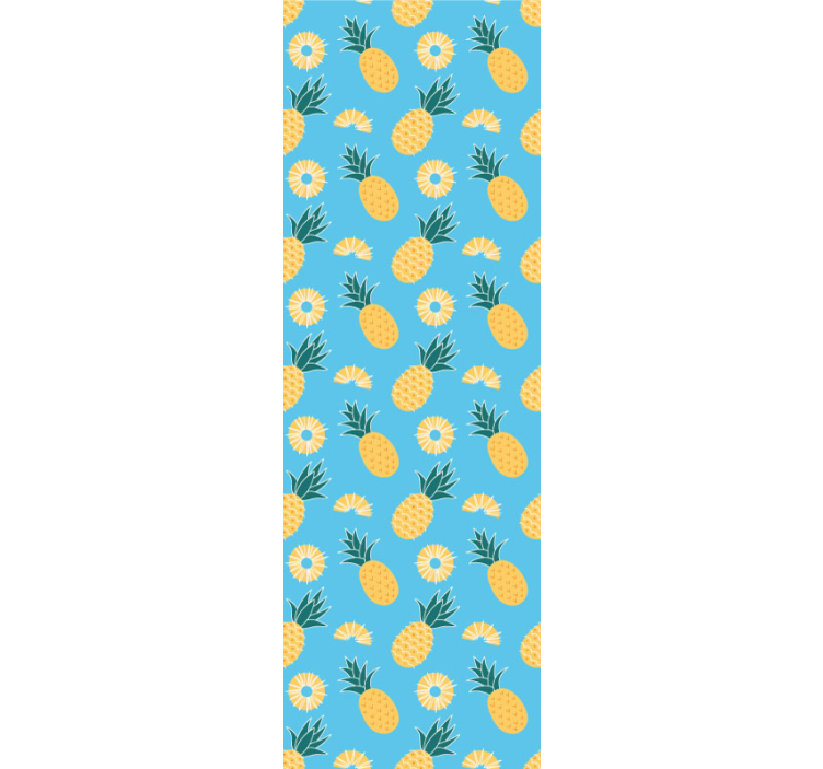 tapeta na stenu zvierata potlač tropického ananásu - Tenstickers