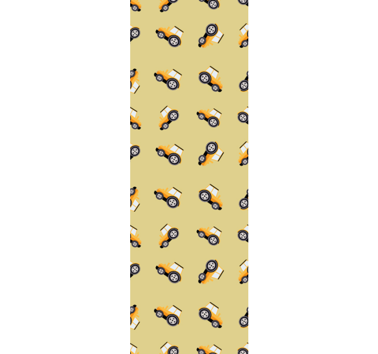 Traktorová vinylová tapeta - Tenstickers