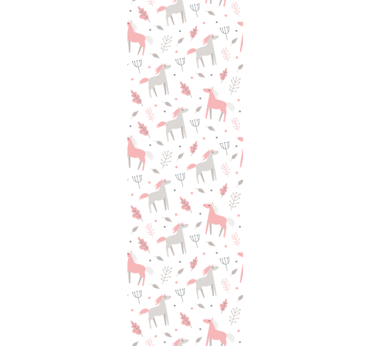 tapeta na stenu zvierata pastelový vzor fauny - Tenstickers