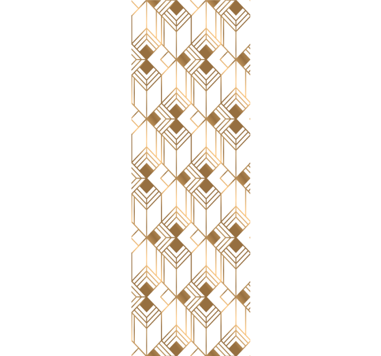 tapety geometrické vzory kubistická symetria - Tenstickers