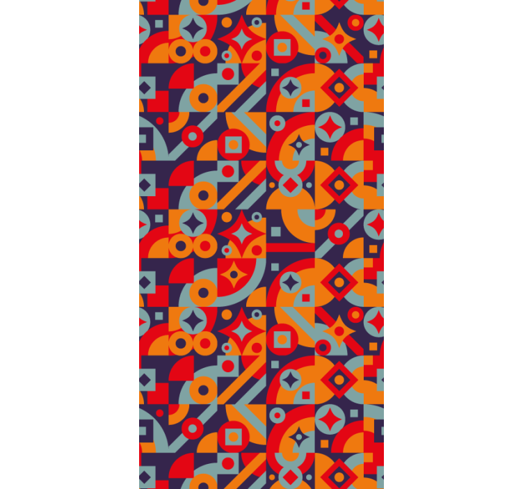 Farebný dizajn abstraktné tapety - Tenstickers