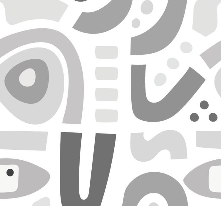 geometricka tapeta abstraktné geometrické tvary - Tenstickers