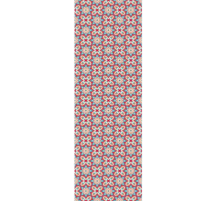 tapeta obkladačky vzor inšpirovaný dlaždicami - Tenstickers