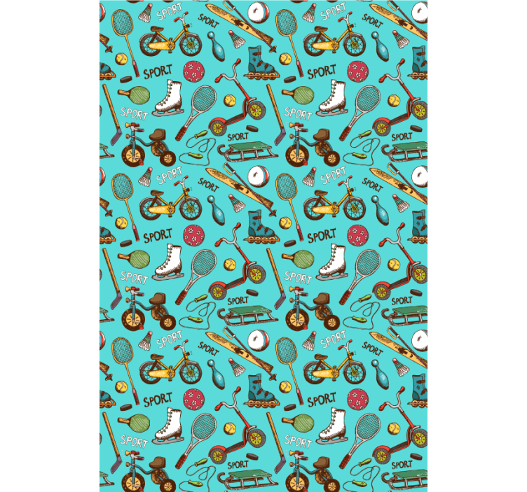 športové ikony tapety pre dospievajúcich v spálni - Tenstickers