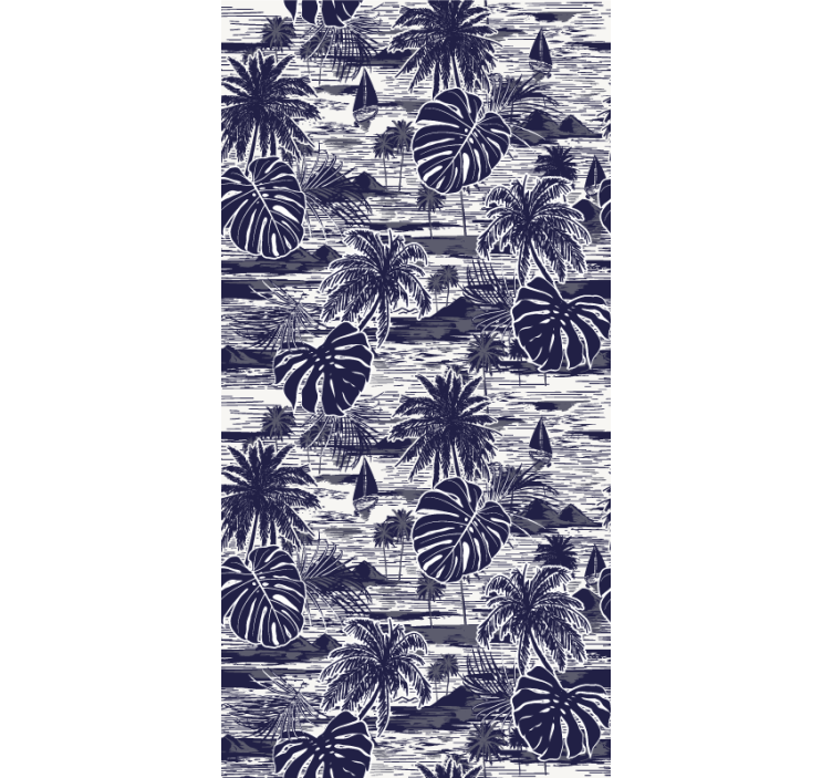 Námornícke kvety tapety - Tenstickers