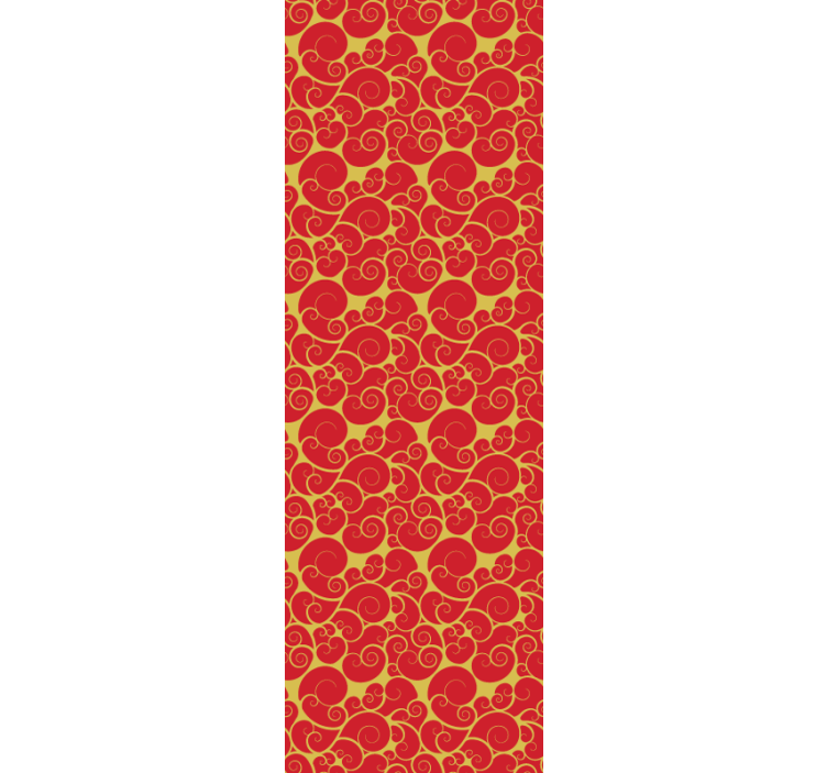 tapeta obkladačky zdobený vzor vírov - Tenstickers