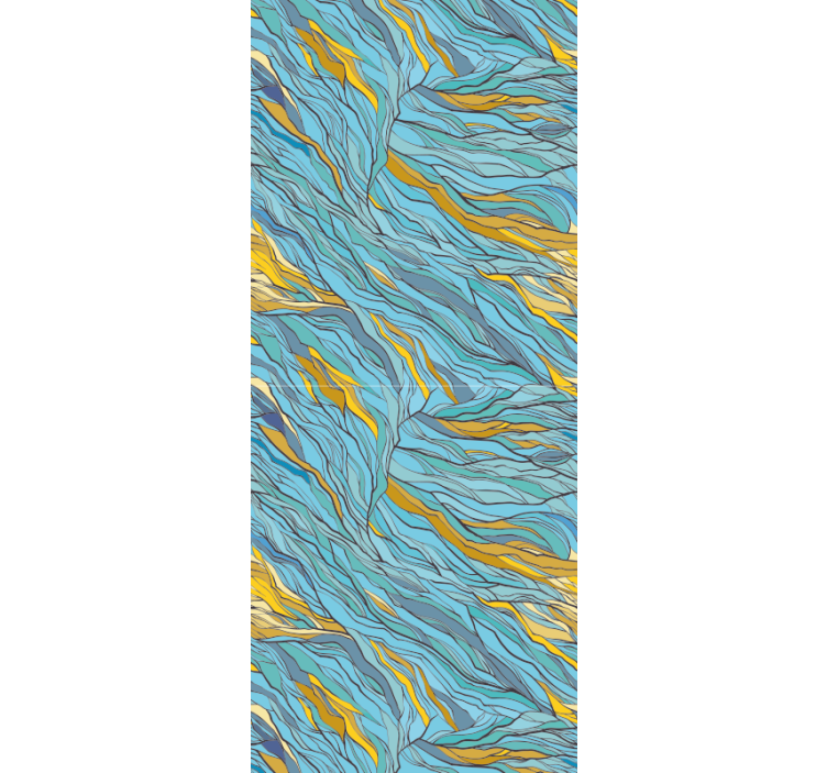 abstraktne tapety abstraktný organický tok - Tenstickers