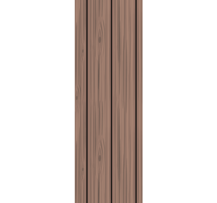 Horizontálny drevený vzor drevený efekt tapety - Tenstickers