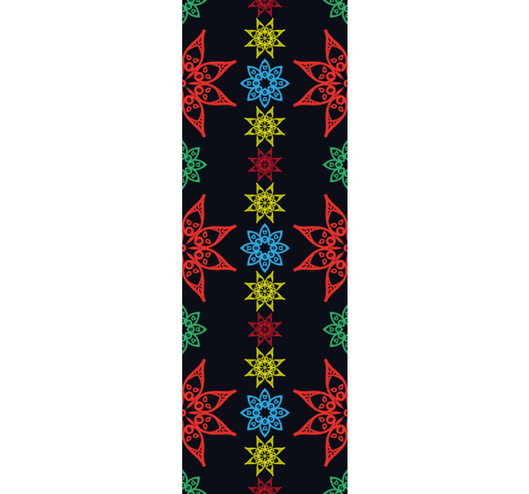 Tapety s ornamentami kvetinová výzdoba - Tenstickers