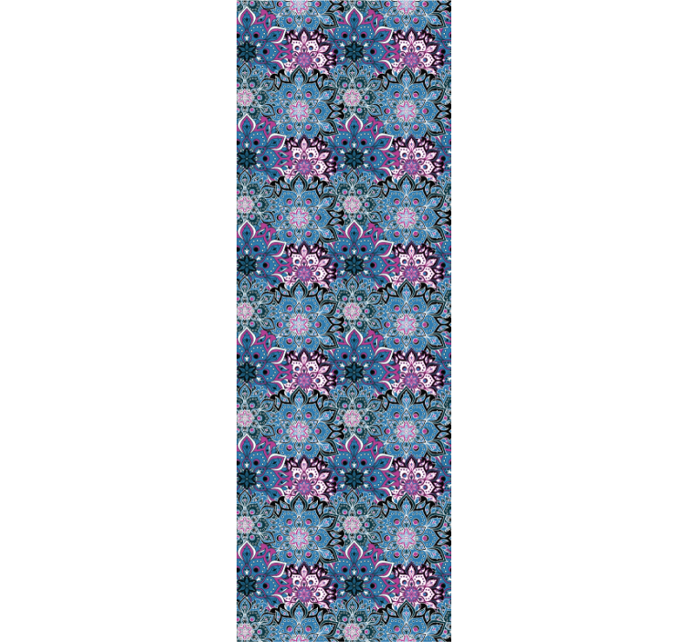 Tapety s ornamentami detail vzoru mandaly - Tenstickers