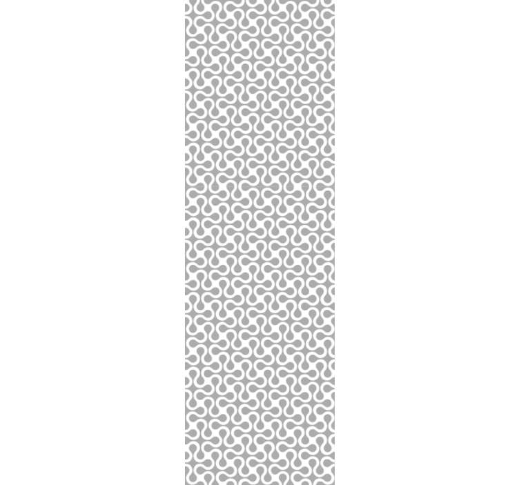 Moderný biely twister moderné tapety - Tenstickers