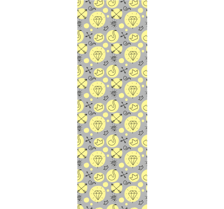 umelecké tapety zmes symbolov doodle - Tenstickers