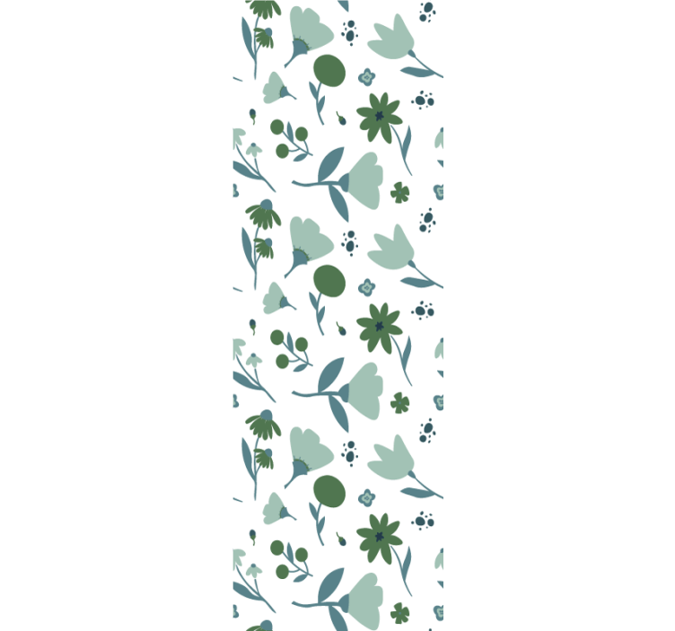 Vinylová tapeta z modrej múky - Tenstickers