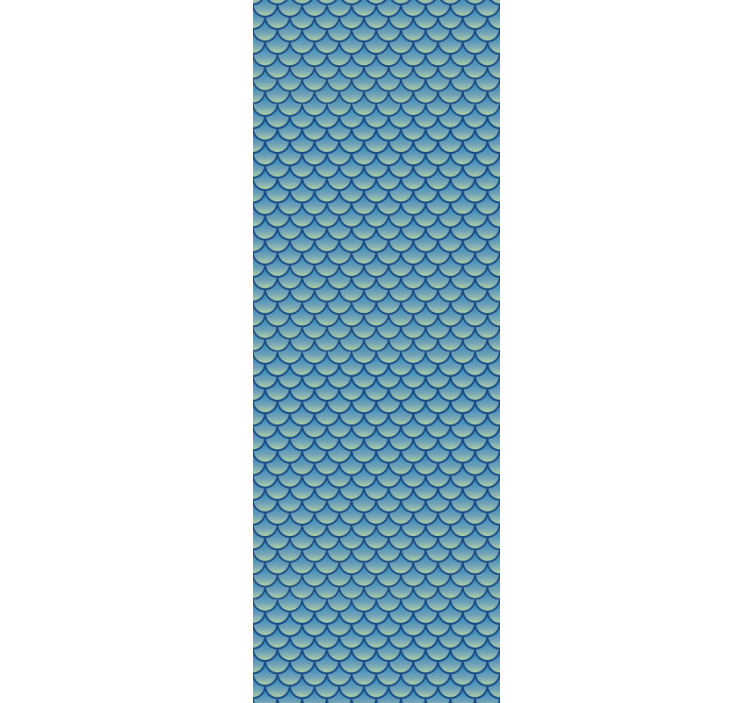 tapety geometrické vzory vzor rybej šupiny - Tenstickers