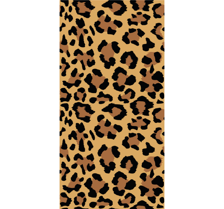 leopardie tapety vzor leopardích škvŕn - Tenstickers