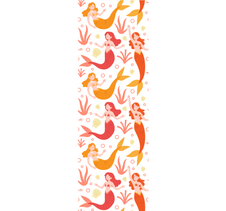 tapety na stenu motyle mýtické morské tanečnice - Tenstickers