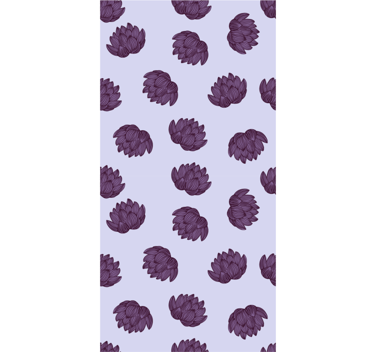 tapety na stenu kvety jednoduchosť kvetinového vzoru - Tenstickers