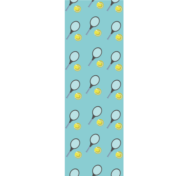 umelecké tapety tenisový vzor - Tenstickers
