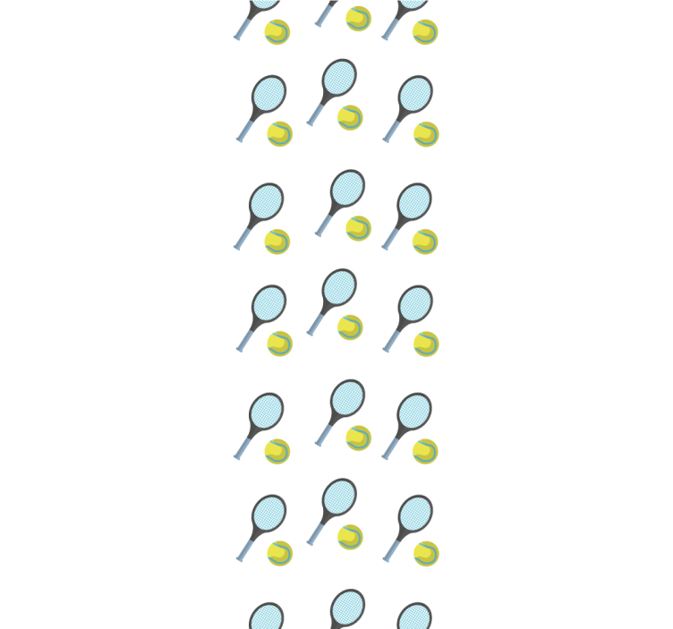 tapety na mieru tenisové rakety a loptičky - Tenstickers