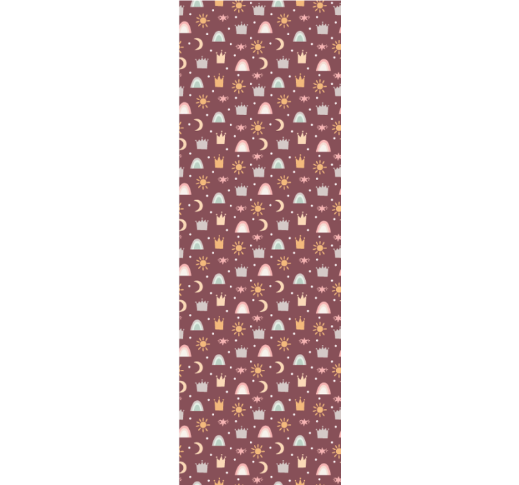 škandinavské tapety nebeský vzor - Tenstickers