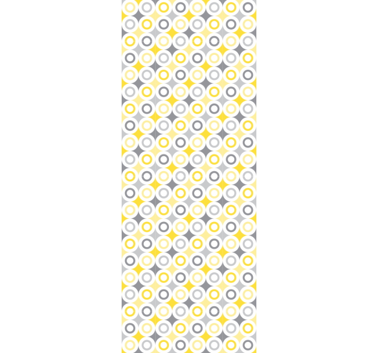 bodkovana tapeta kruhový vzor - Tenstickers