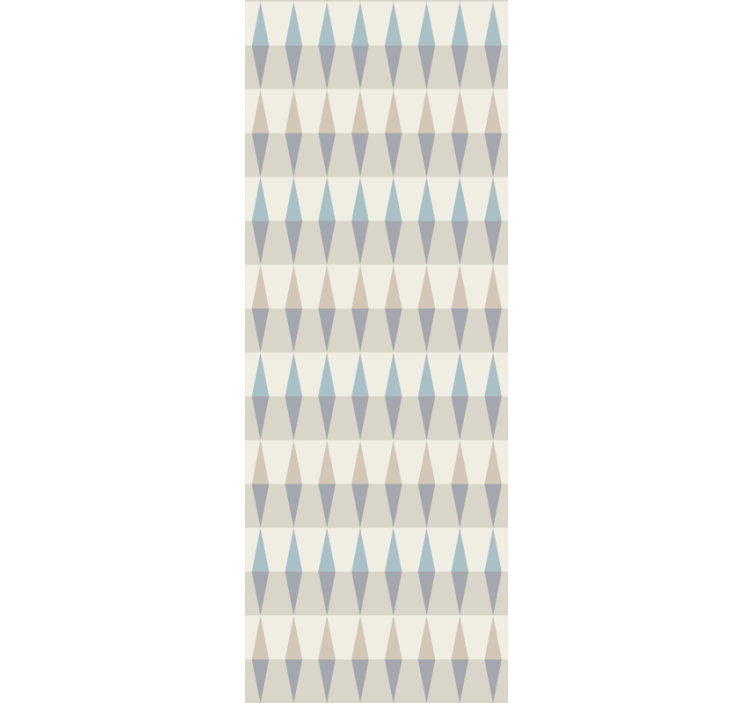 tapety geometrické vzory štylizovaný diamantový vzor - Tenstickers