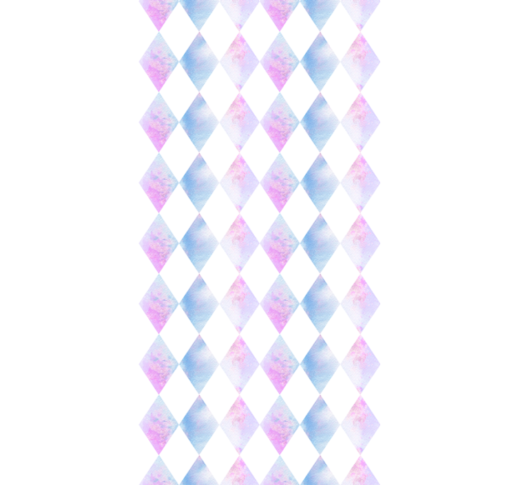 tapety so štvorcami geometrický harlekýn - Tenstickers