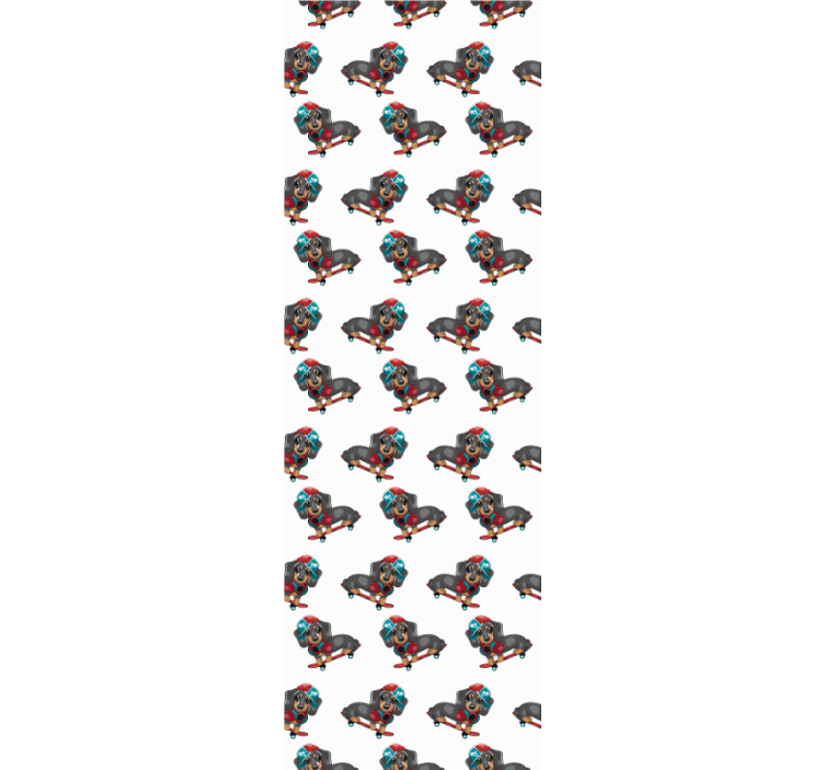 psie tapety psí skateboarding - Tenstickers