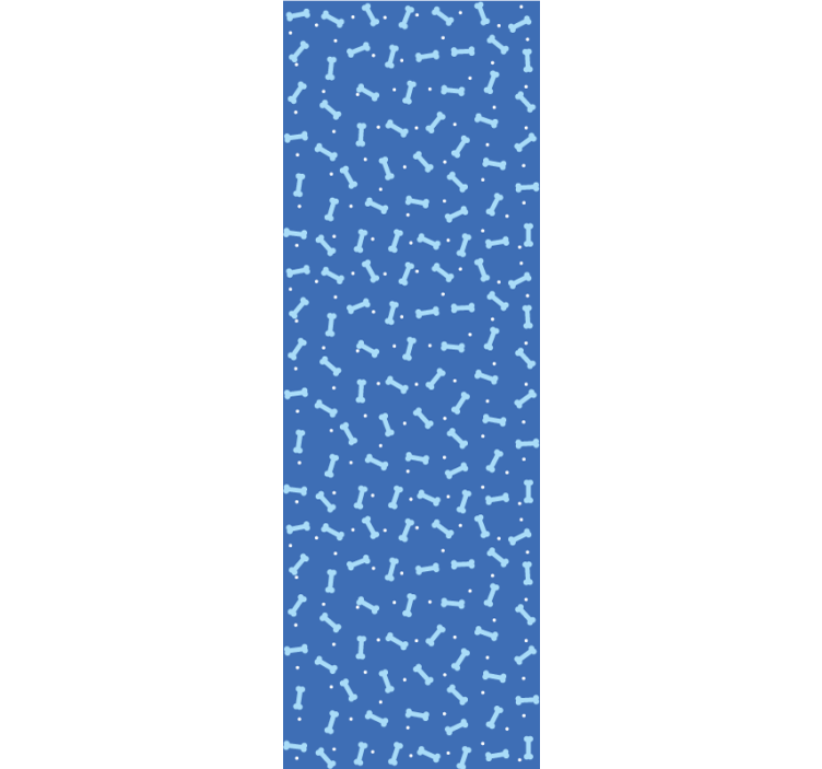 psie tapety geometrický motív kosti - Tenstickers