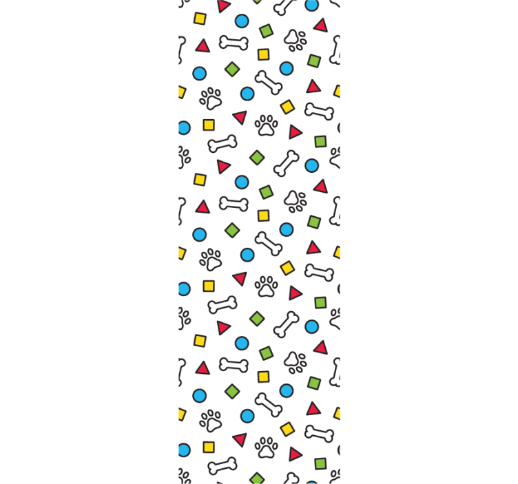 psie tapety hravé motívy zvieratiek - Tenstickers