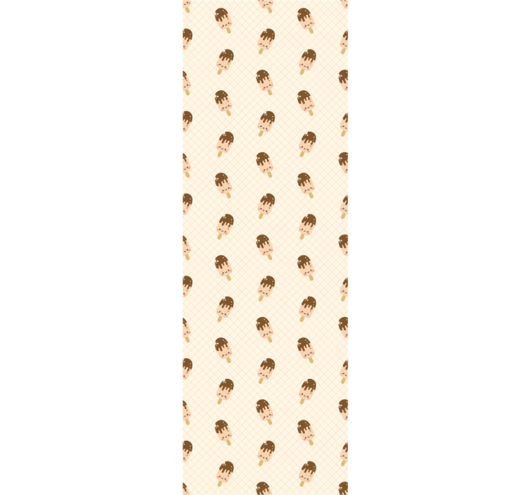 Roztomilé bábätká zmrzliny tvár moderné tapety - Tenstickers