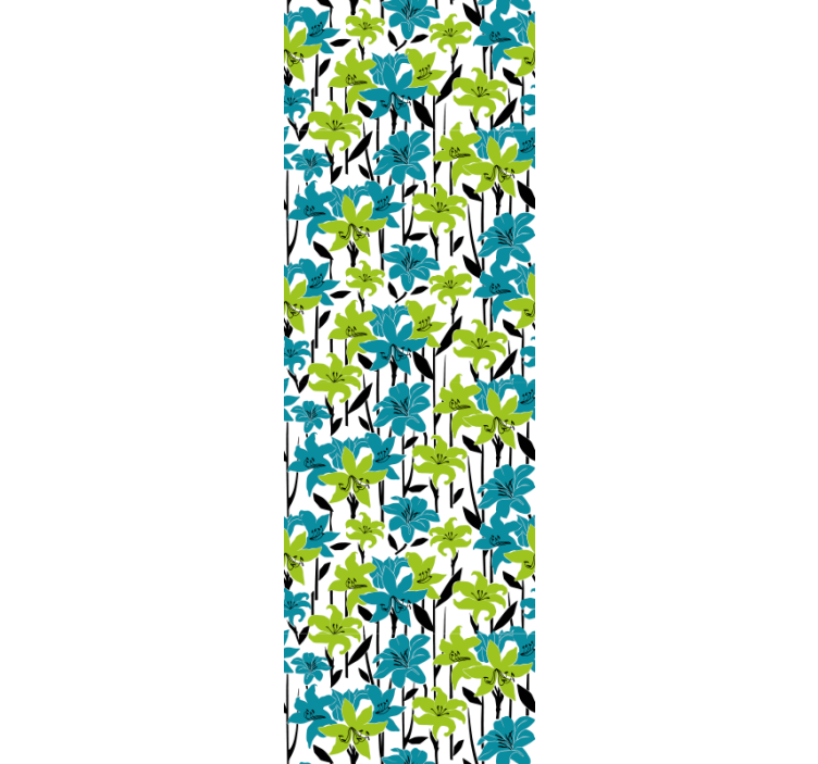 tapety na stenu kvety farebný kvetinový kvet - Tenstickers