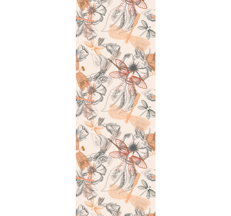 Kvety a zvieratá kvetinové tapety - Tenstickers