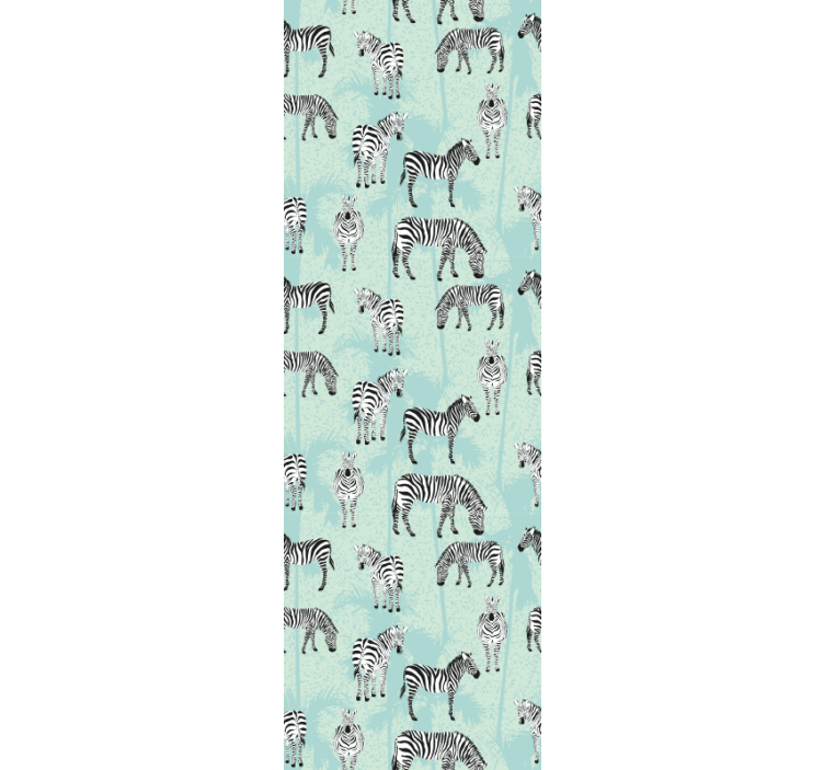 zebrované tapety zebrie vzory - Tenstickers