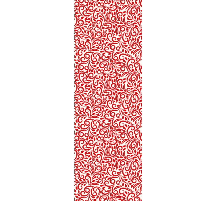 kvetinová tapeta okrasné víry - Tenstickers