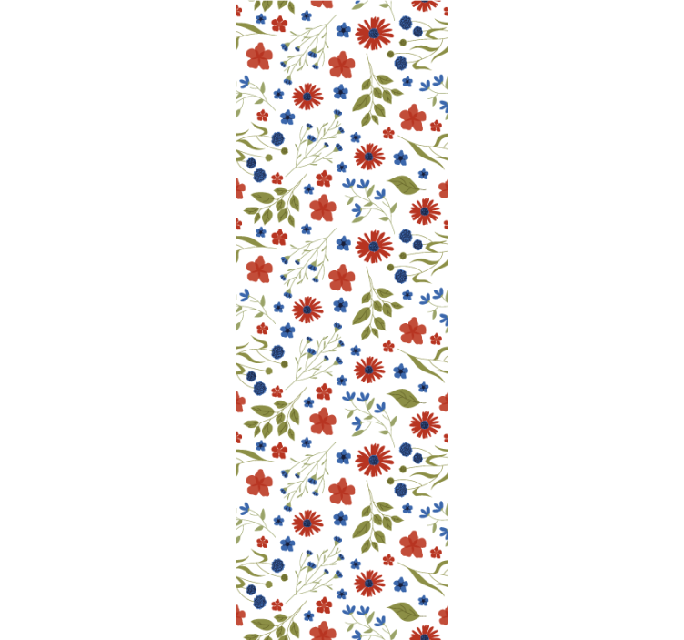 tapety na stenu kvety detail kvetinového motívu - Tenstickers