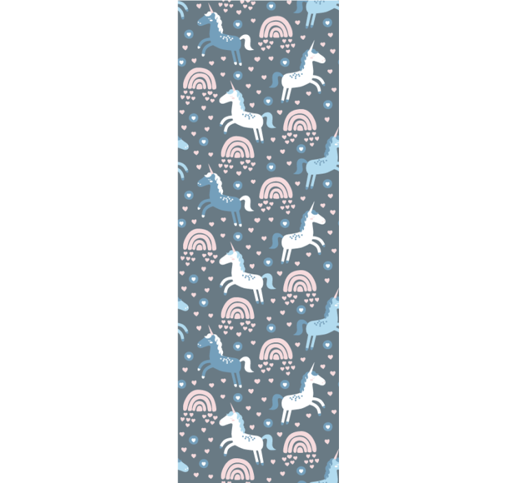 tapeta na stenu zvierata motív žirafy dúhy - Tenstickers