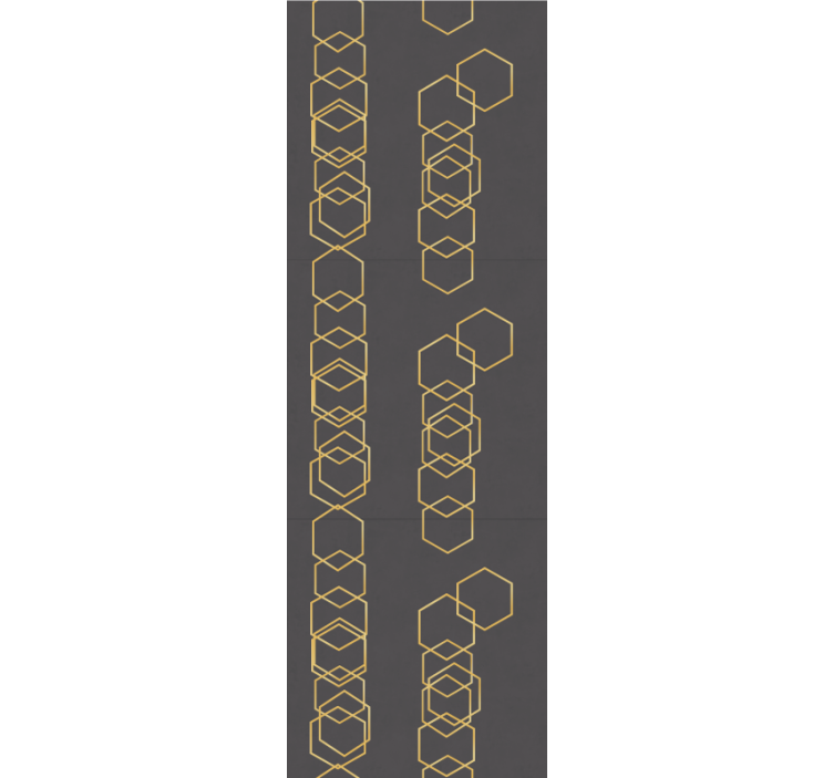 tapety geometrické vzory geometrický lineárny dizajn - Tenstickers