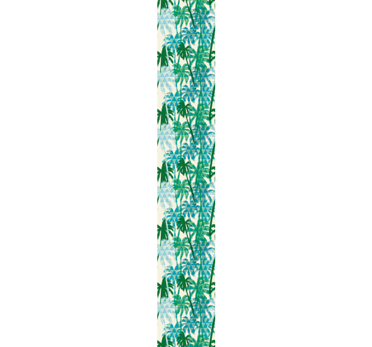 tapety prales tropické geometrické vzory - Tenstickers