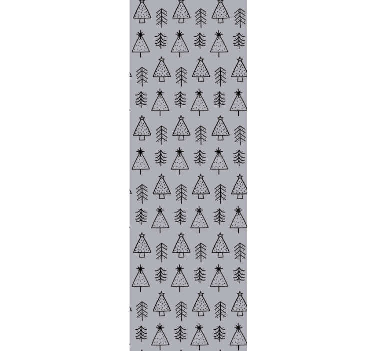 vianočné tapety dekor so vzorom borovice - Tenstickers