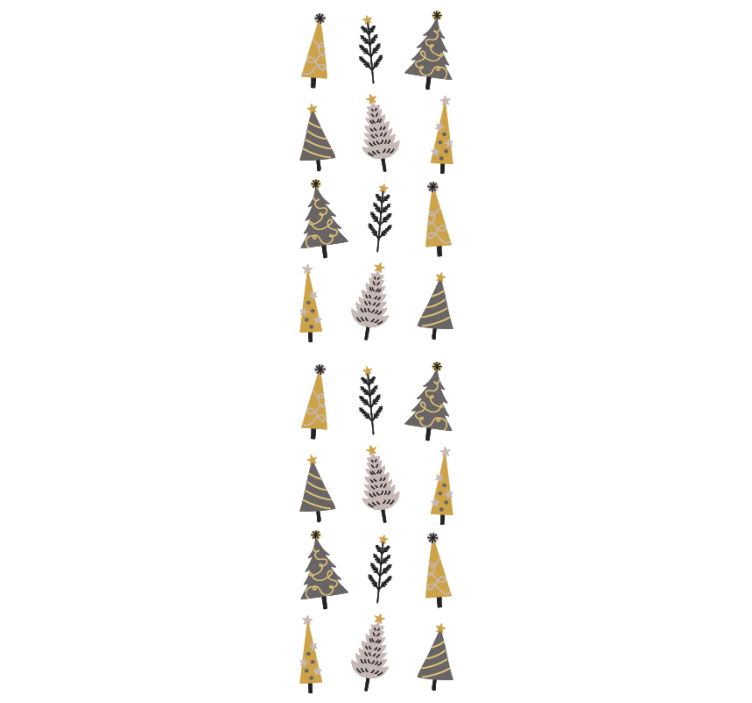 vianočné tapety vzor dovolenkového stromčeka - Tenstickers