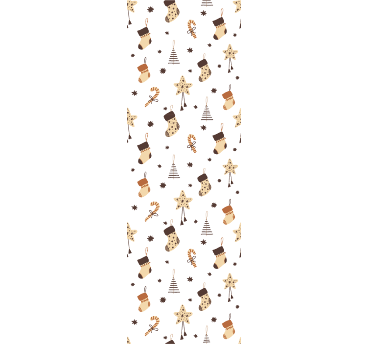 Vianočné tapety s trblietavým vzorom - Tenstickers