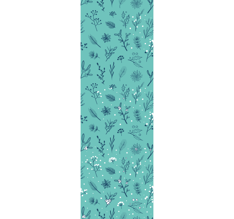 vianočné tapety sviatočný botanický - Tenstickers