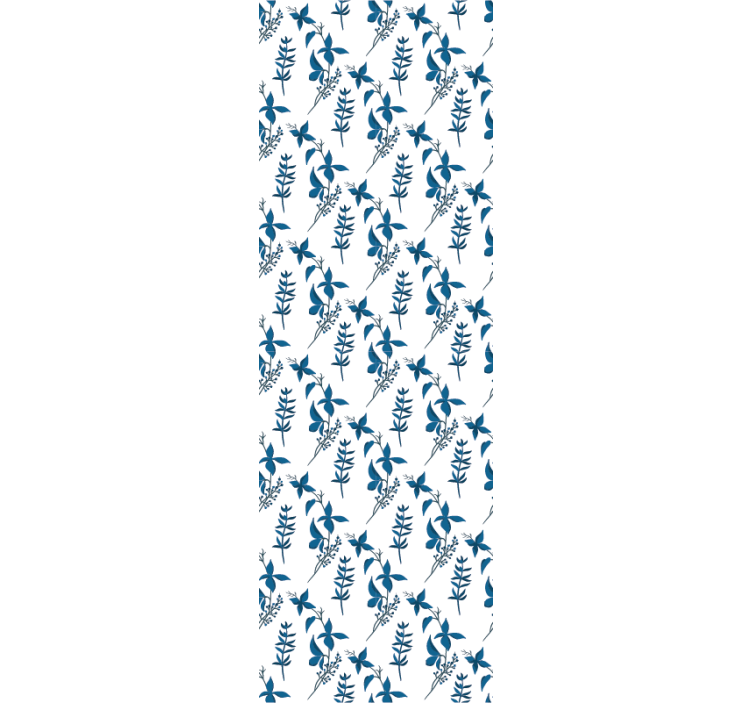 tapety na stenu kvety jemné botanické zloženie - Tenstickers