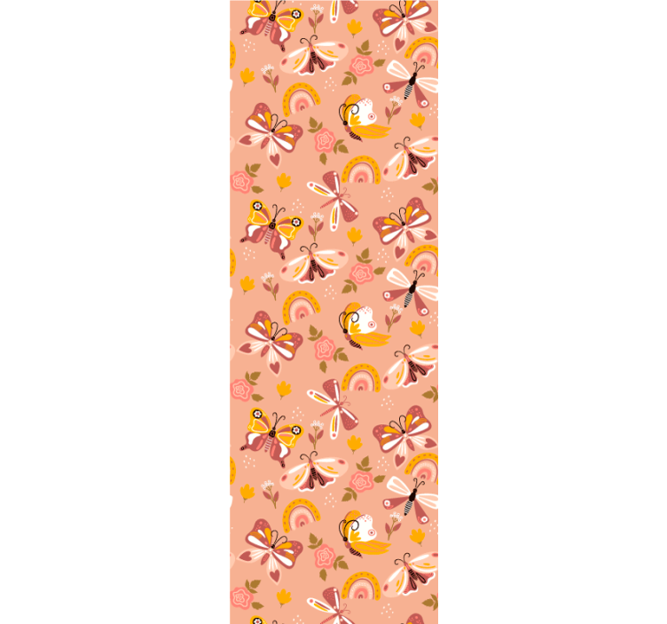 Motýle a dúhy moderné tapety - Tenstickers